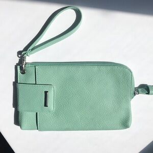 Sold-Wristlet- Mundi wrist cell phone pouch wallet.